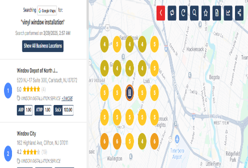 Before vinyl window installation